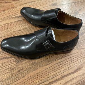 Brand new! Florsheim single monk black dress shoes size 12